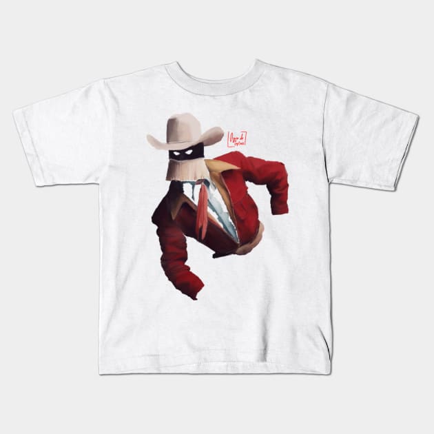 Ride 'Em Cowboy Kids T-Shirt by Agua de Pepino